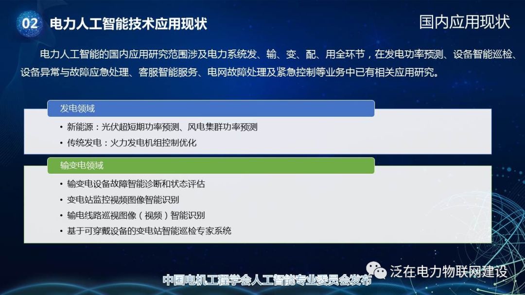 电力人工智能专业发展报告